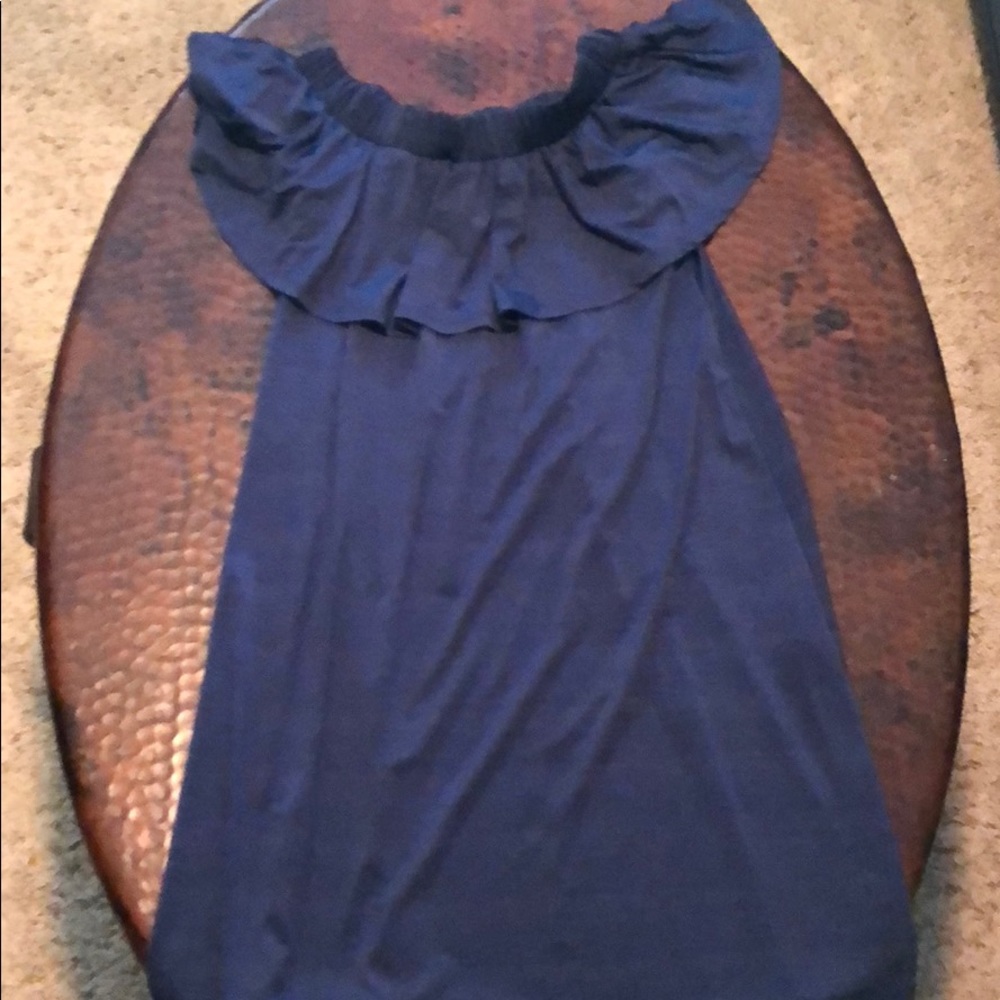 Rachel Roy Sleeveless Navy Dress